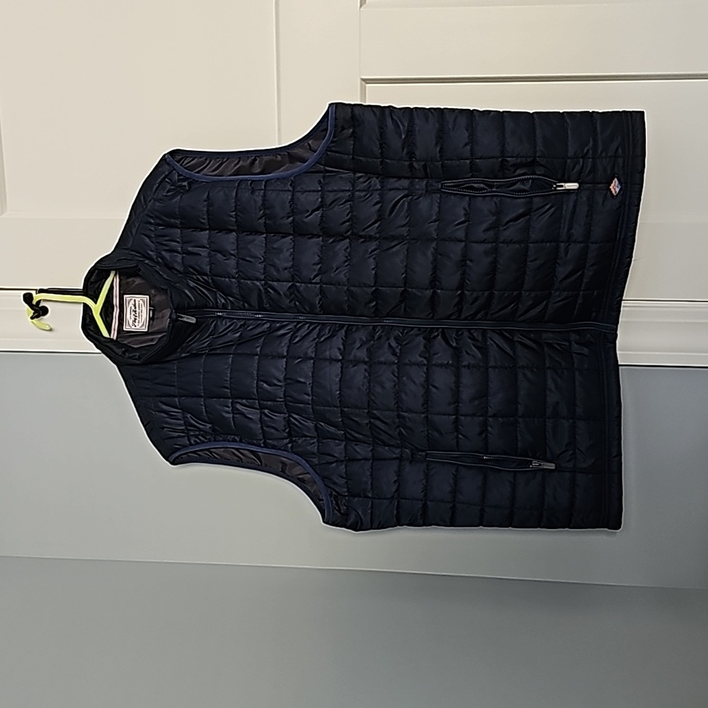 Flag & Anthem navy puffer vest XXL